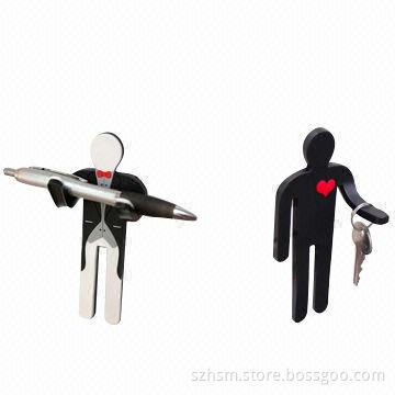 Gentle men's bendable magnetic hook